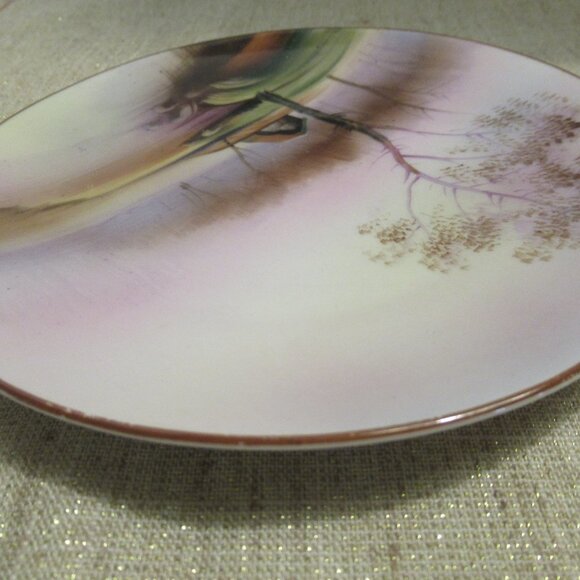 Noritake Hand Painted Scenic Landscape Bread Butter Plate 6 1/4" Made in Japan - Picture 3 of 5